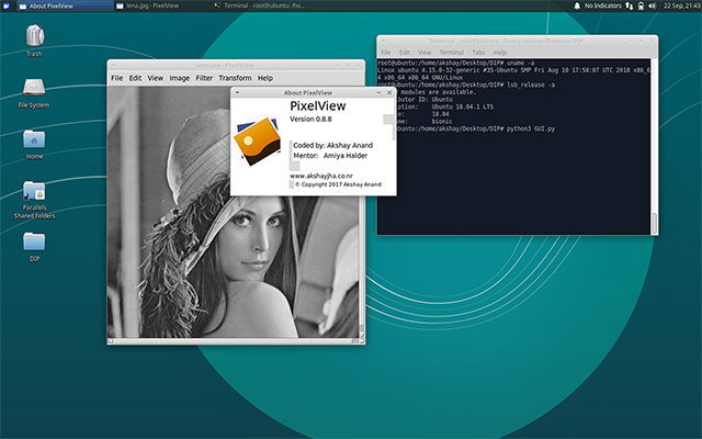 PixelView on Linux