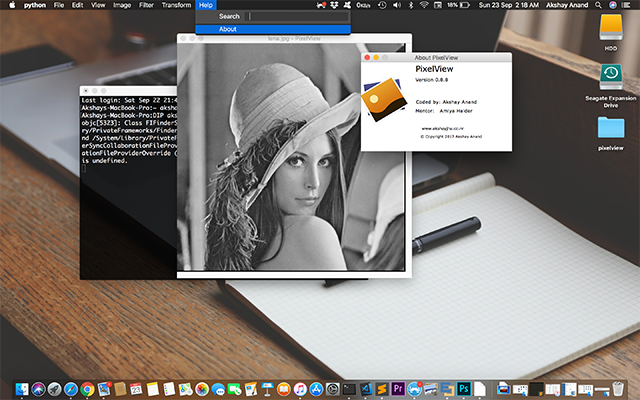 PixelView on Mac