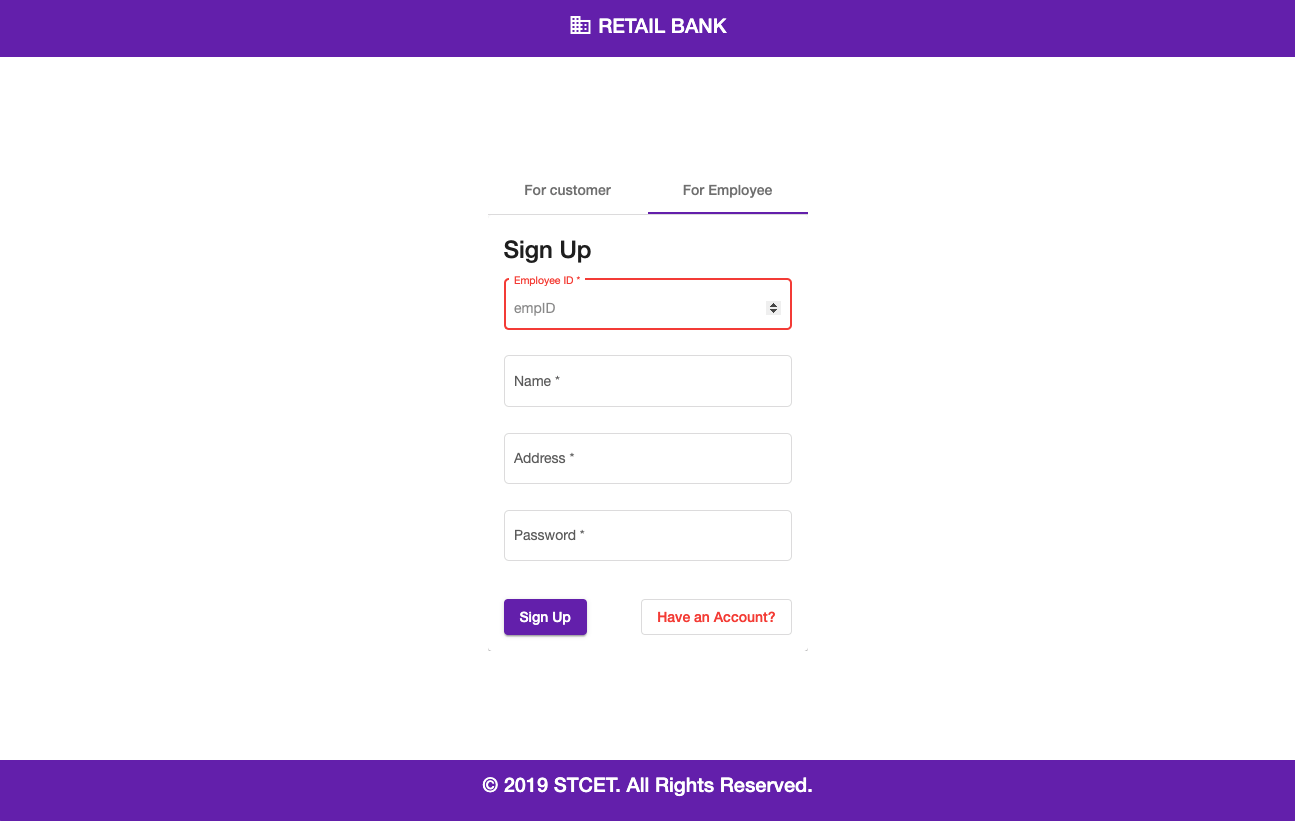 Retail Bank